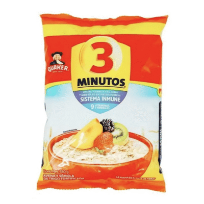 Avena Quaker en bolsa 380 gramos