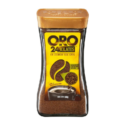 Café Oro soluble 24 kilates 160 g