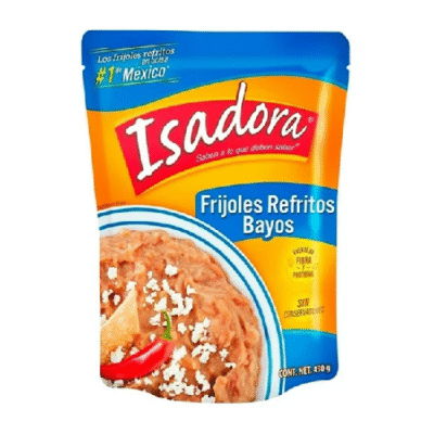 Frijoles refritos bayos isadora de 430 gramos