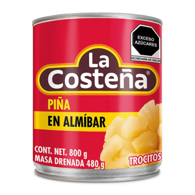 Piña en Trozos La Costeña 800 g