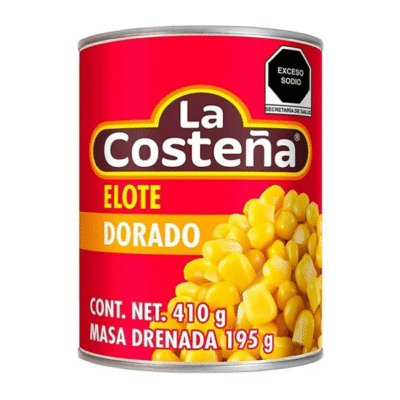 Elote dorado entero La Costeña 410 gramos