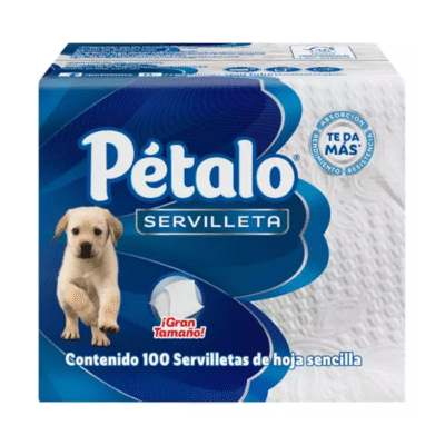 Servilleta petalo 100 servilletas